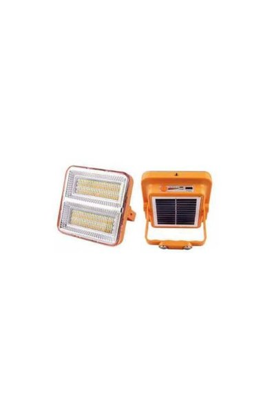 Tradesor Επαναφορτιζόμενος φακός LED με ηλιακό πάνελ - D11 - 200644