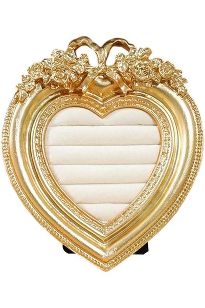 Tazweeq Gold Jewelry Display Tray, Vintage Resin Frame Jewelry Organizer for ...
