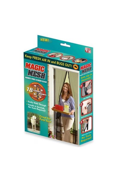 Tradesor Σίτα εξώπορτας με μαγνήτες - 2.1 x 1m - 788068