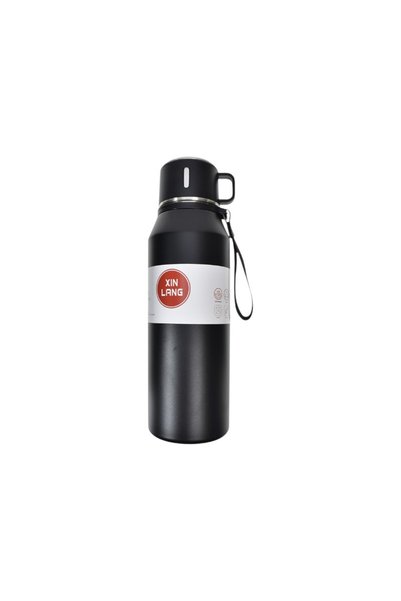 Tradesor Φορητό παγούρι-θερμός - 1000ml - 413265 - Black