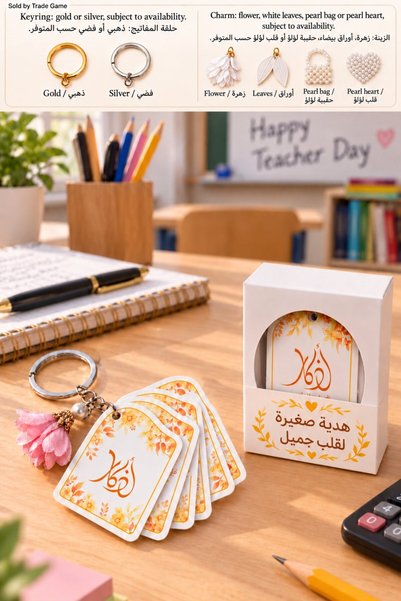Generic 12 علبة هدايا على شكل سلسلة مفاتيح أزرق - هدية صغيرة لقلب جميل