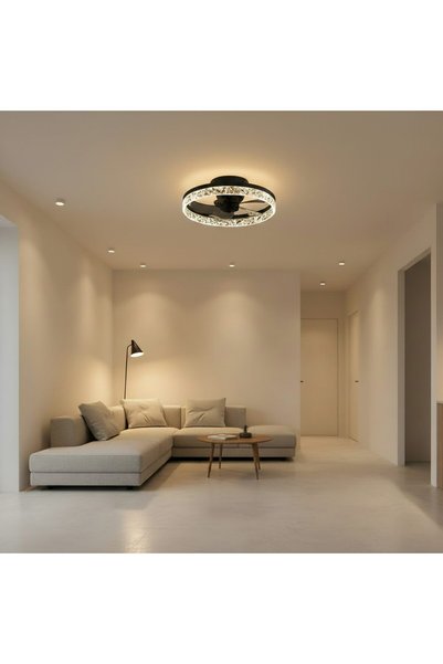 Flippy VEYA LED Ceiling Light with Remote Control, 38W, Diameter 50 cm, Cool/...