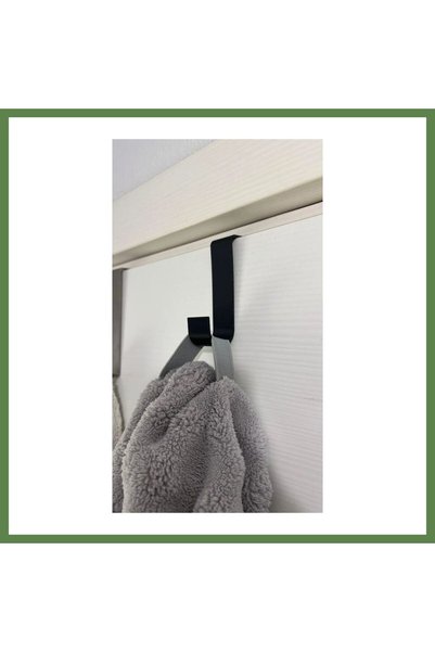 Hobibahçem 3D-Printed Radiator and Door Towel Rack with Hooks—Slim, Sturdy To...