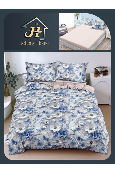 CasaDesteapta.ro Bedding set with Duvet cover 200x230 cm and fitted Bed Sheet...