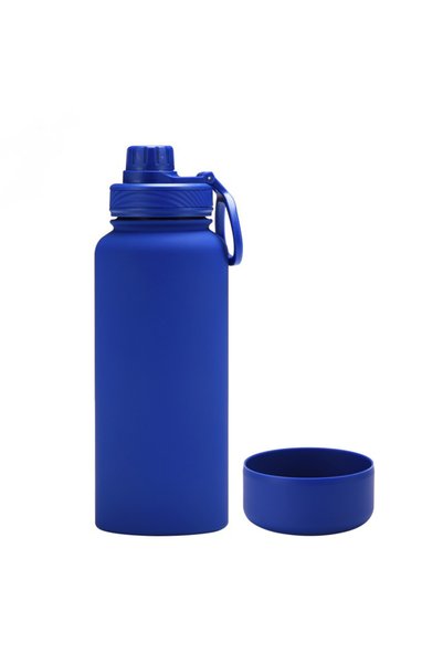 Generic Insulated Sports Water Bottle 1L Non Slip Bottom Frosted Outdoor