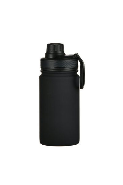 Generic 316L Stainless Steel Wide Mouth Insulated Sports Bottle 350ml Handle ...