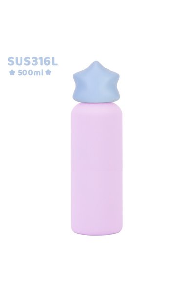 Generic 316 Stainless Steel Insulated Water Bottle 500ml Star Design Kids Out...
