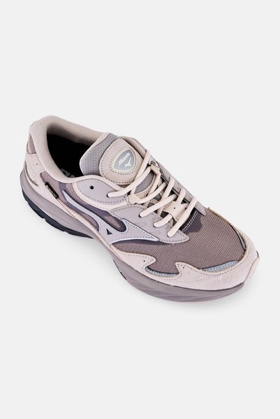 MIZUNO Men Wave Rider Gtx Lace Up Outdoor Shoes, Grey