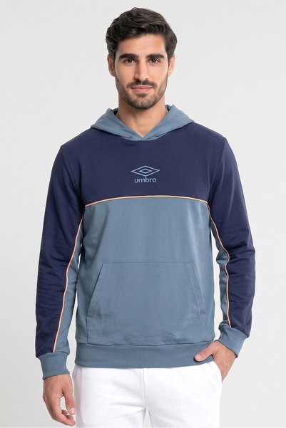 UMBRO Men Sportswear Fit Long Sleeve Outdoor Hoodie, Multicolor