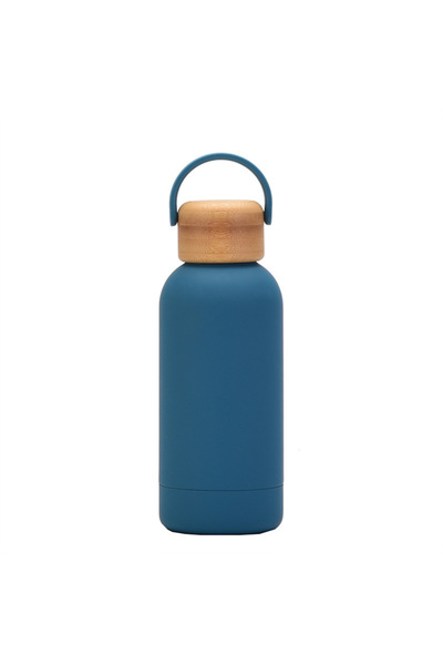 Generic Double Wall Vacuum Insulated Bottle 350ml Small Mouth Handle Mini Out...