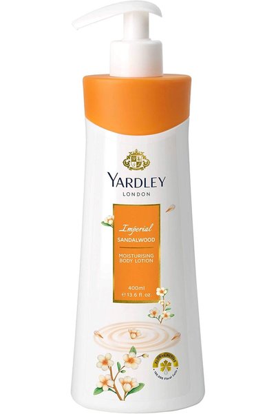 YARDLEY لوشن الجسم "إمبيريال ساندالوود" لترطيب البشرة، يحتوي على مستخلصات نبا...