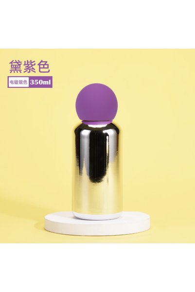 Generic 316 Stainless Steel Electroplated Insulated Water Bottle 350ml Studen...