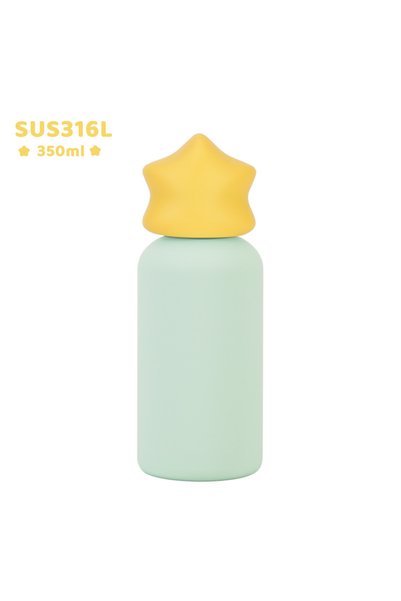 Generic 316 Stainless Steel Insulated Water Bottle 350ml Star Design Kids Out...