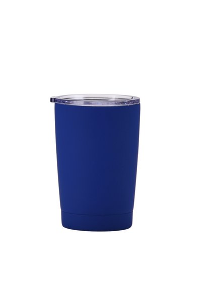 Generic 304 Stainless Steel Insulated Coffee Cup 350ml Straw Car Travel Mug