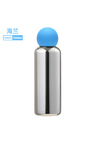 Generic 316 Stainless Steel Electroplated Insulated Water Bottle 500ml for St...