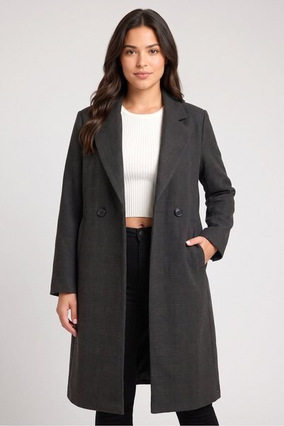 Sam Edelman Women Textured Trench Coat, Multicolor