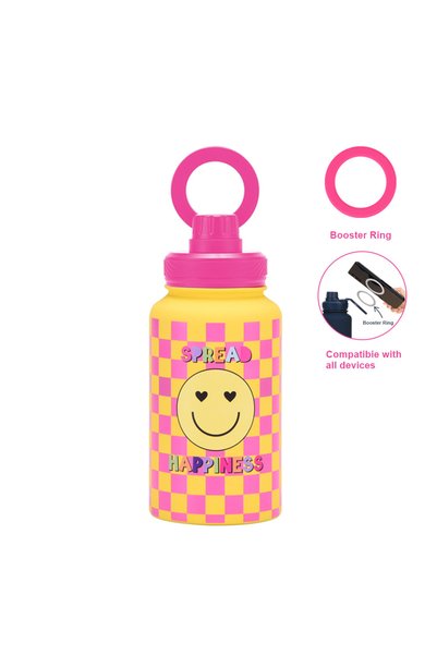 Generic Magnetic Phone Holder Insulated Straw Bottle 650ml Stainless Steel Pr...