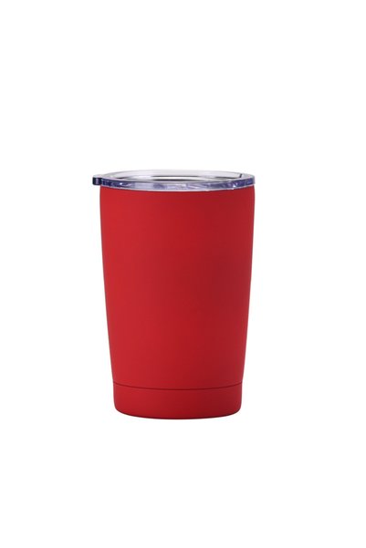 Generic 304 Stainless Steel Insulated Coffee Cup 350ml Straw Car Travel Mug