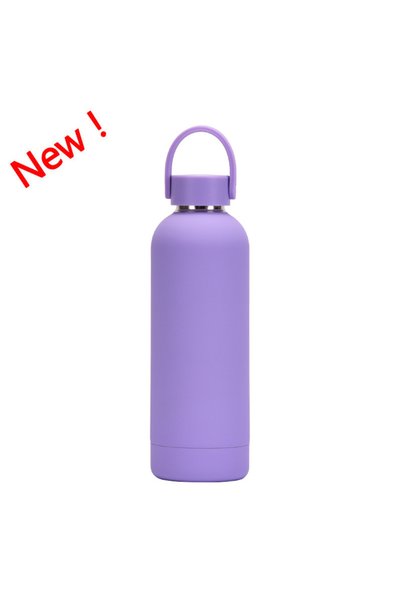 Generic Double Wall Stainless Steel Insulated Bottle 500ml Handle Small Mouth...