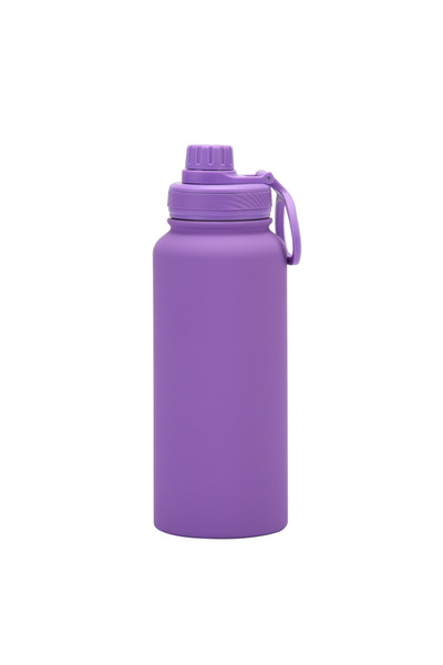 Generic Stainless Steel Sports Water Bottle 1L Wide Mouth Outdoor Insulated