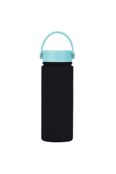 Generic Stainless Steel Wide Mouth Insulated Sports Bottle 550ml Outdoor Travel