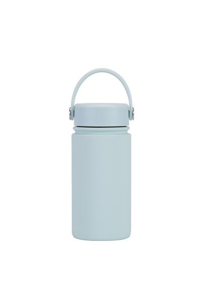 Generic 316 Stainless Steel Wide Mouth Insulated Sports Bottle 350ml Handle O...