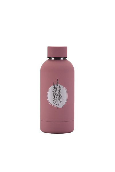 Generic Stainless Steel Insulated Bottle 350ml Small Mouth Abstract Doodle Print