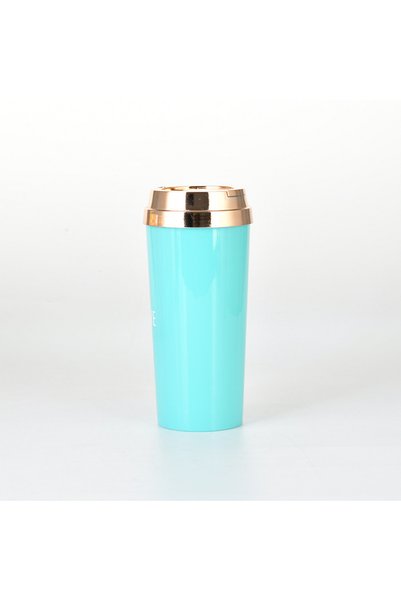 Generic Double Wall Insulated Coffee Cup 450ml Electroplated Lid Hot Drink