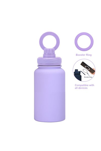 Generic Magnetic Phone Holder Insulated Water Bottle 650ml Stainless Steel Ou...