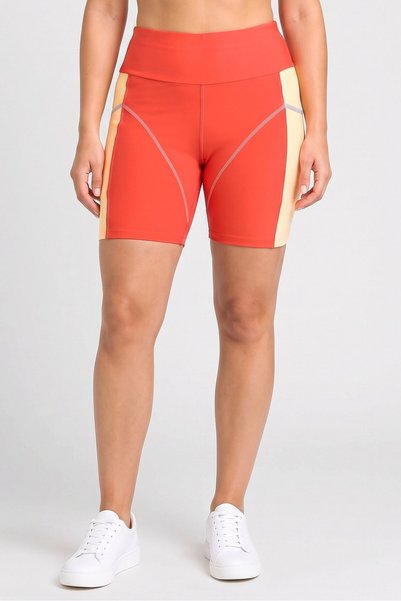 Puma Women Tight Fit 6 Inseam Running Shorts, Multicolor