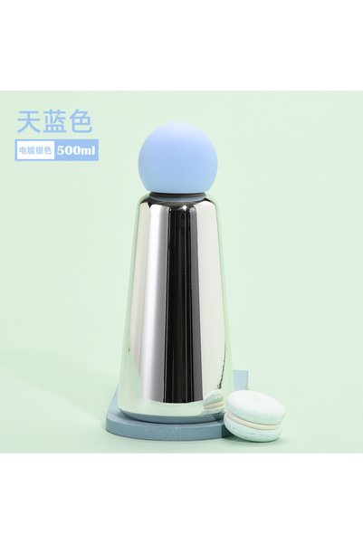 Generic 316 Stainless Steel Electroplated Insulated Water Bottle 500ml for Ki...