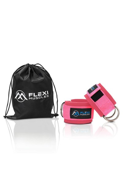 FLEXIDUCT أحزمة الكاحل FLEXI MUSCLES - لأجهزة الكابلات الرياضية. رباط الكاحل ...