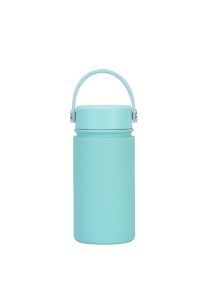 Generic 316 Stainless Steel Wide Mouth Insulated Sports Bottle 350ml Handle O...
