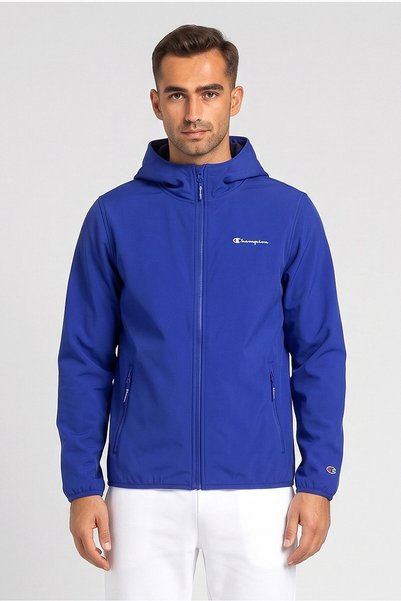 Champion Men Sportswear Fit Outdoor Soft Shell Jacket, Royal Blue