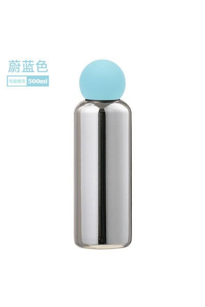 Generic 316 Stainless Steel Electroplated Insulated Water Bottle 500ml for St...