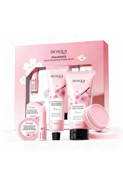 Belora Set de îngrijire Sakura, 4 produse, pentru o piele sănătoasă și strălu...