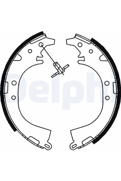 DELPHİ Set saboti frana LS1745