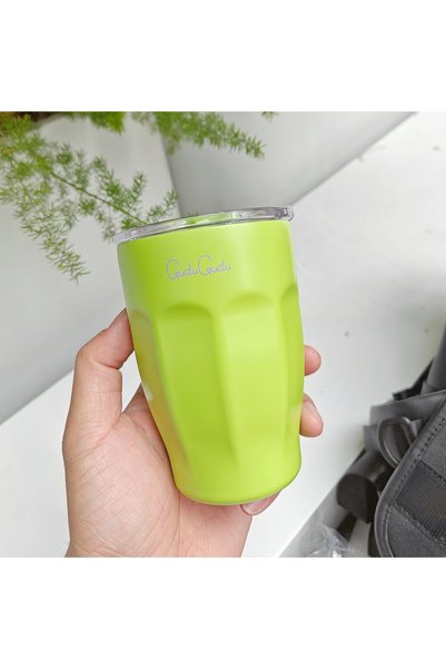 Generic Stainless Steel Mini Vacuum Coffee Cup Espresso Tumbler Portable