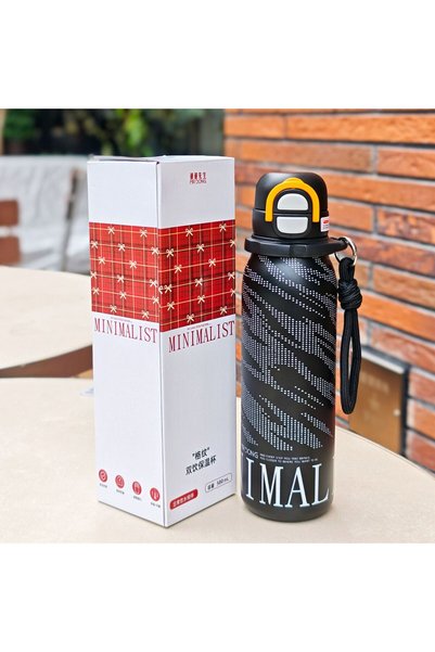 Generic 316 Stainless Steel Insulated Flip Lid Straw Plaid Bow Travel Cup