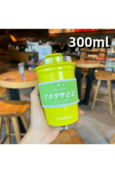 Generic Stainless Steel Mini Vacuum Coffee Cup Espresso Tumbler Portable