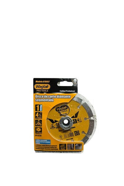 PROTOOL 115 mm Segmented Diamond Cutting Disc Wagtail PRO TOOLS – For Concret...