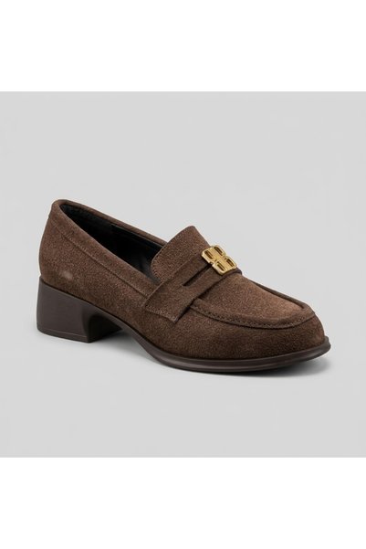KİNDEP (Park Moda) Non-Slip Sole Women's Casual Shoes BROWN