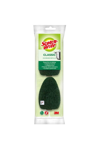 3M Rezerve pentru burete cu rezervor - Rezerve Scotch Brite Classic Dishwand,...