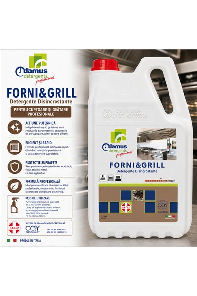 chiaro luce Detergent profesional pentru cuptoare și grătare Forni & Grill – ...