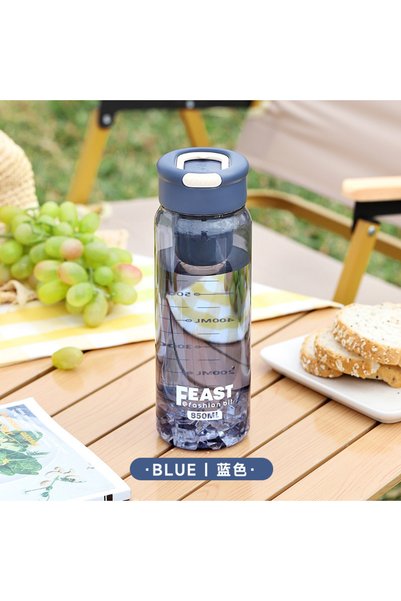 Generic Plastic Sports Water Cup with Tea Filter Student Portable Travel Tumbler