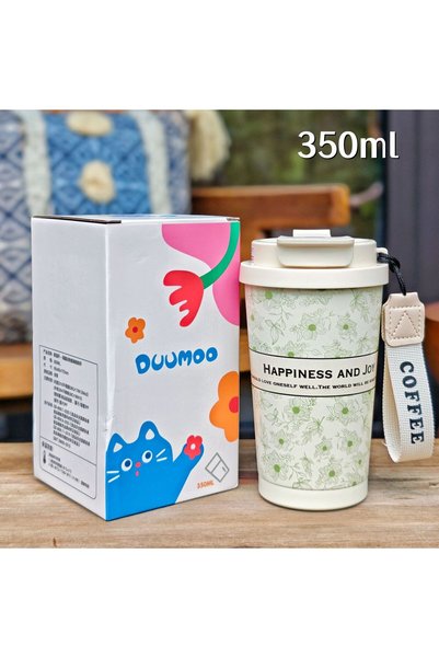 Generic Stainless Steel Vacuum Coffee Cup Dual Drink Portable Insulated
