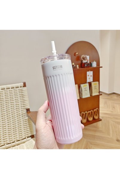 Generic 304 Stainless Steel Coffee Tumbler Car Cup Insulated Travel Mug