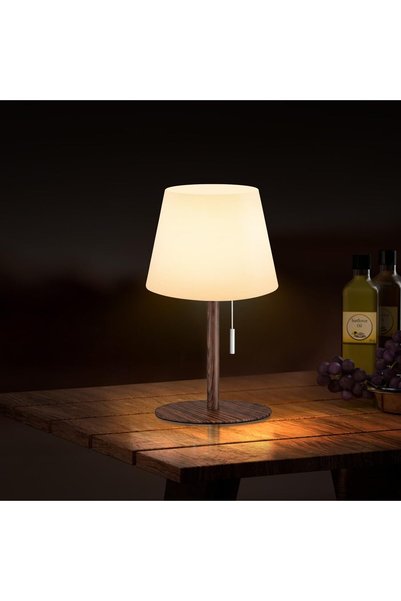 GENERAL Gewiny Battery Operated Outdoor Desk Lamp, Wireless, Shower, Waterpro...