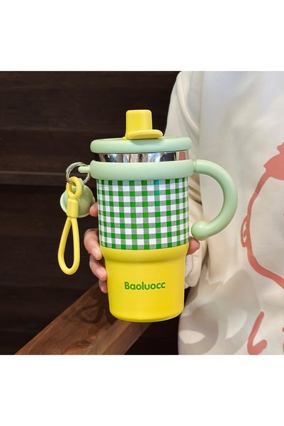 Generic Stainless Steel Vacuum Insulated Coffee Cup Ceramic Lined Office Tumbler