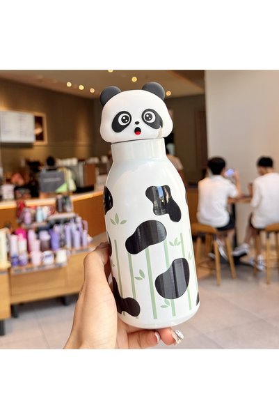 Generic Stainless Steel Vacuum Insulated Straw Cup Portable Travel Bottle